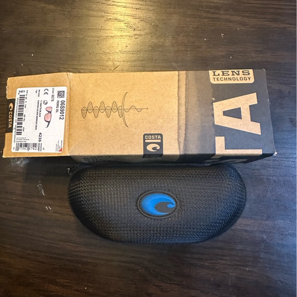 NWT COSTA DEL MAR Fergi XL Coper Silver Mirror Polarized Sunglasses - Picture 3 of 5